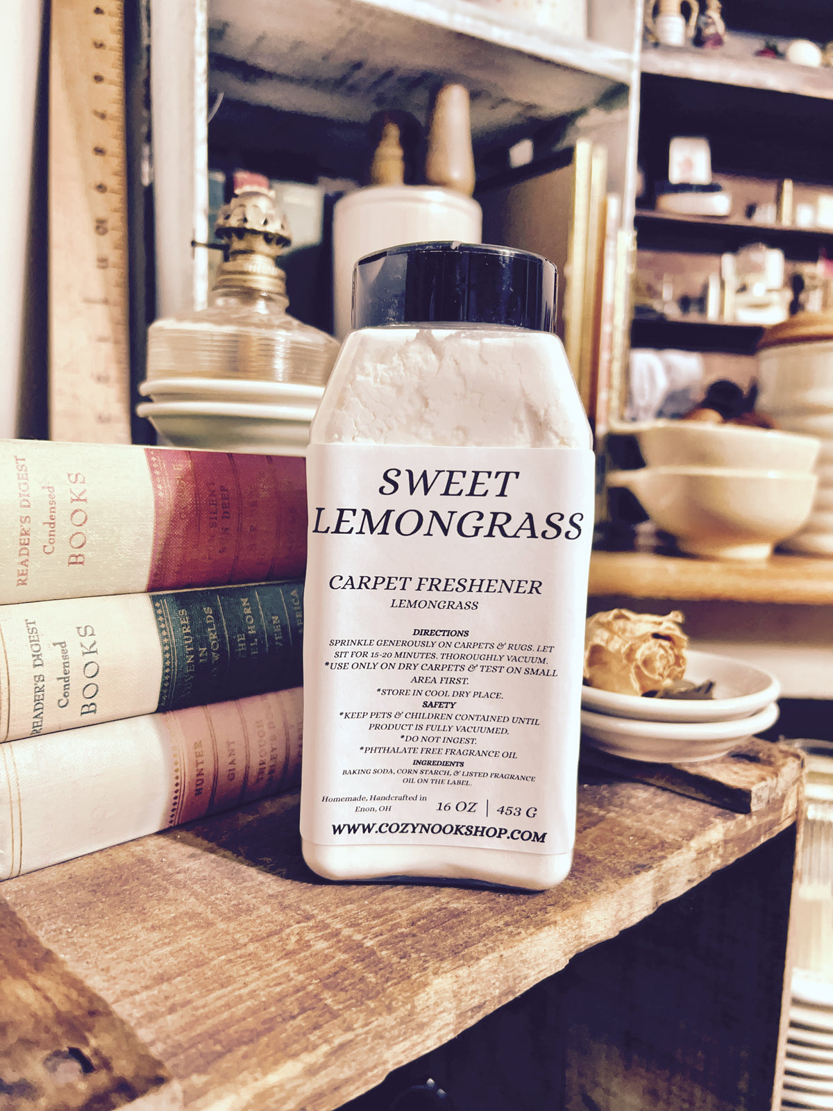 Sweet Lemongrass Carpet Freshener