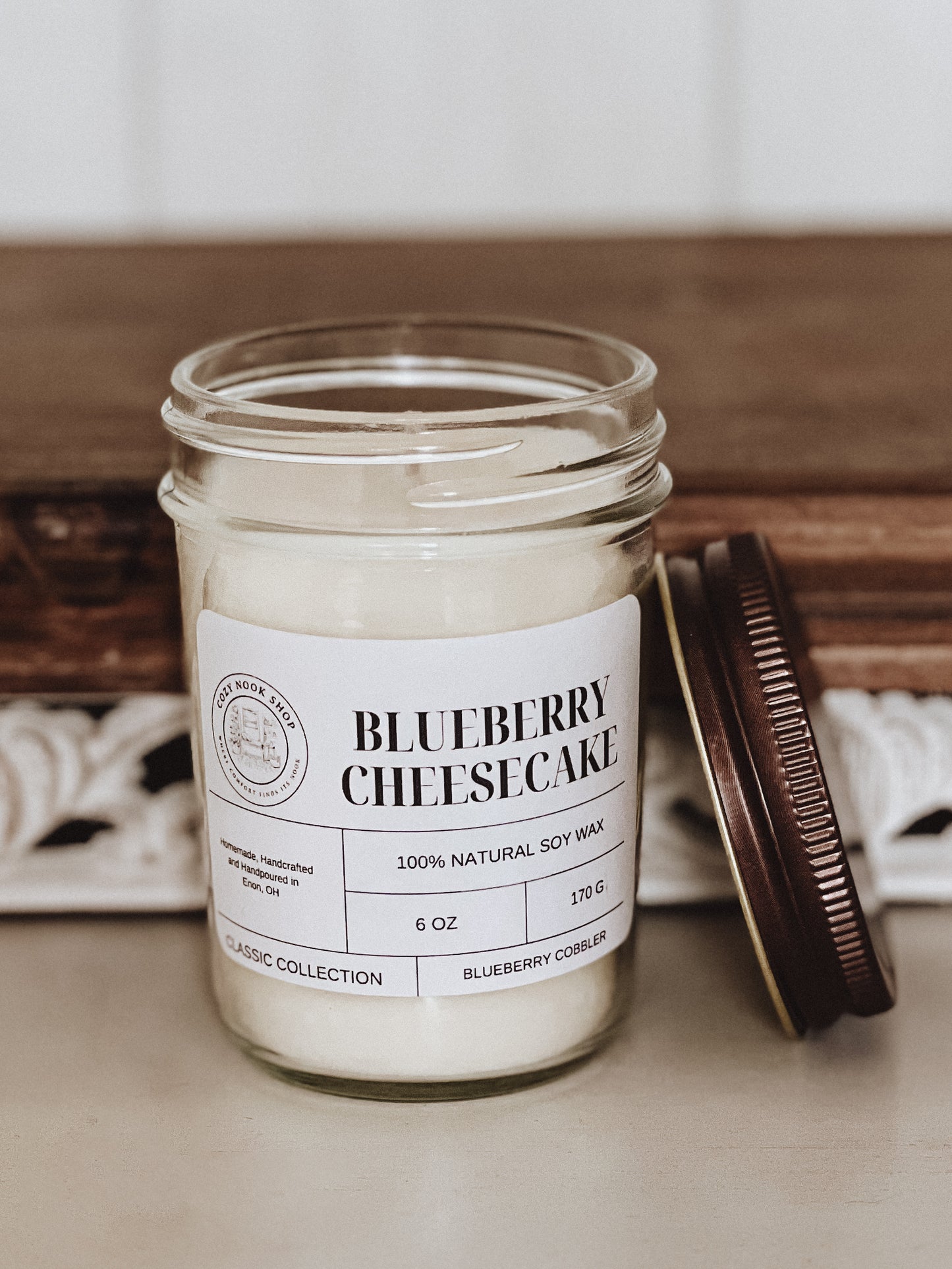 Blueberry Cheesecake Candle