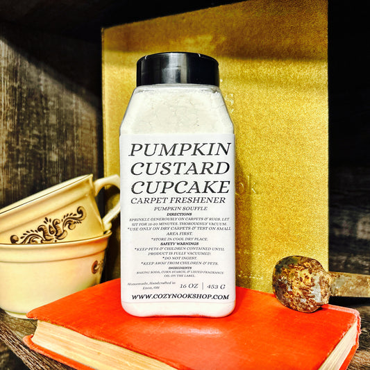 Pumpkin Custard Cupcake Carpet Freshener