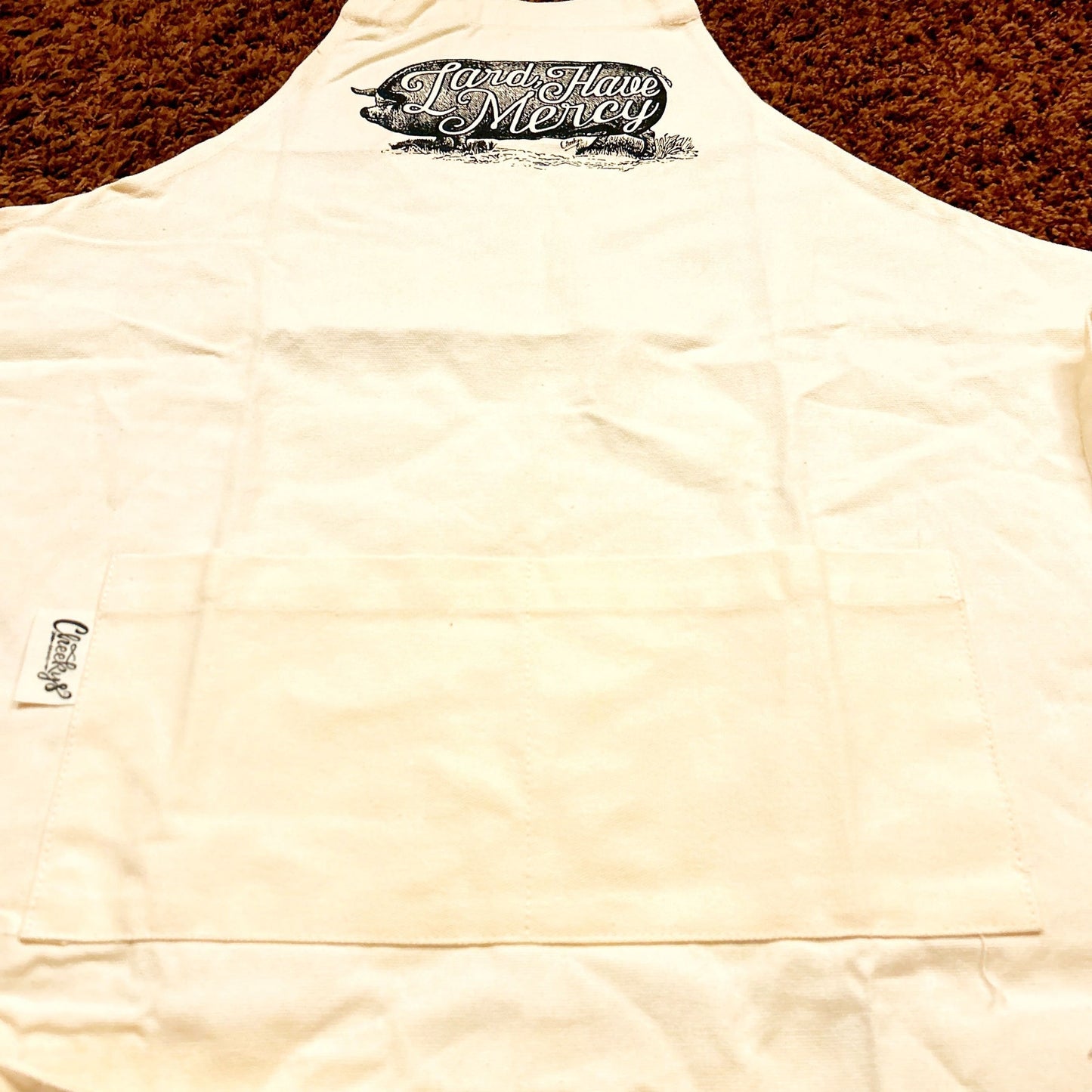 "Lard Have Mercy" Graphic Funny Unisex Apron Gift For Grilling