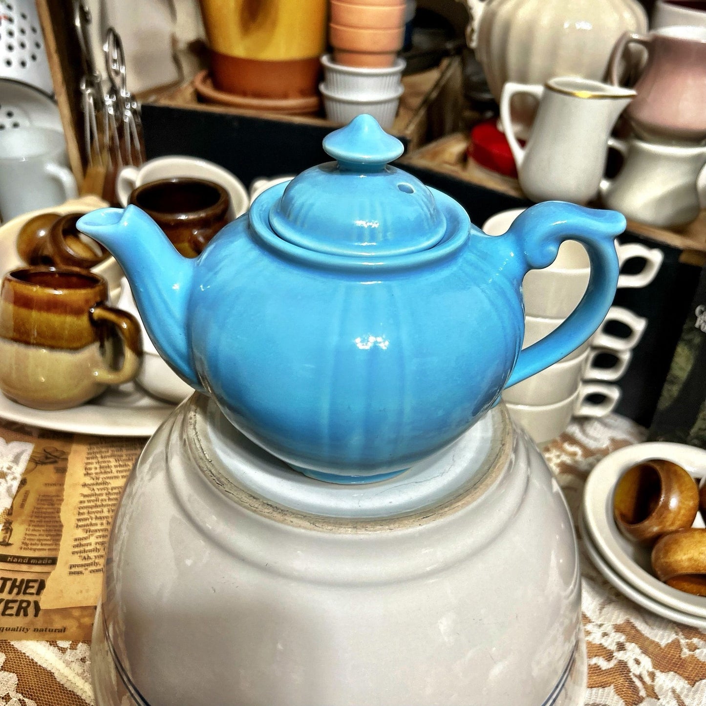 Dalton Sky Blue Teapot