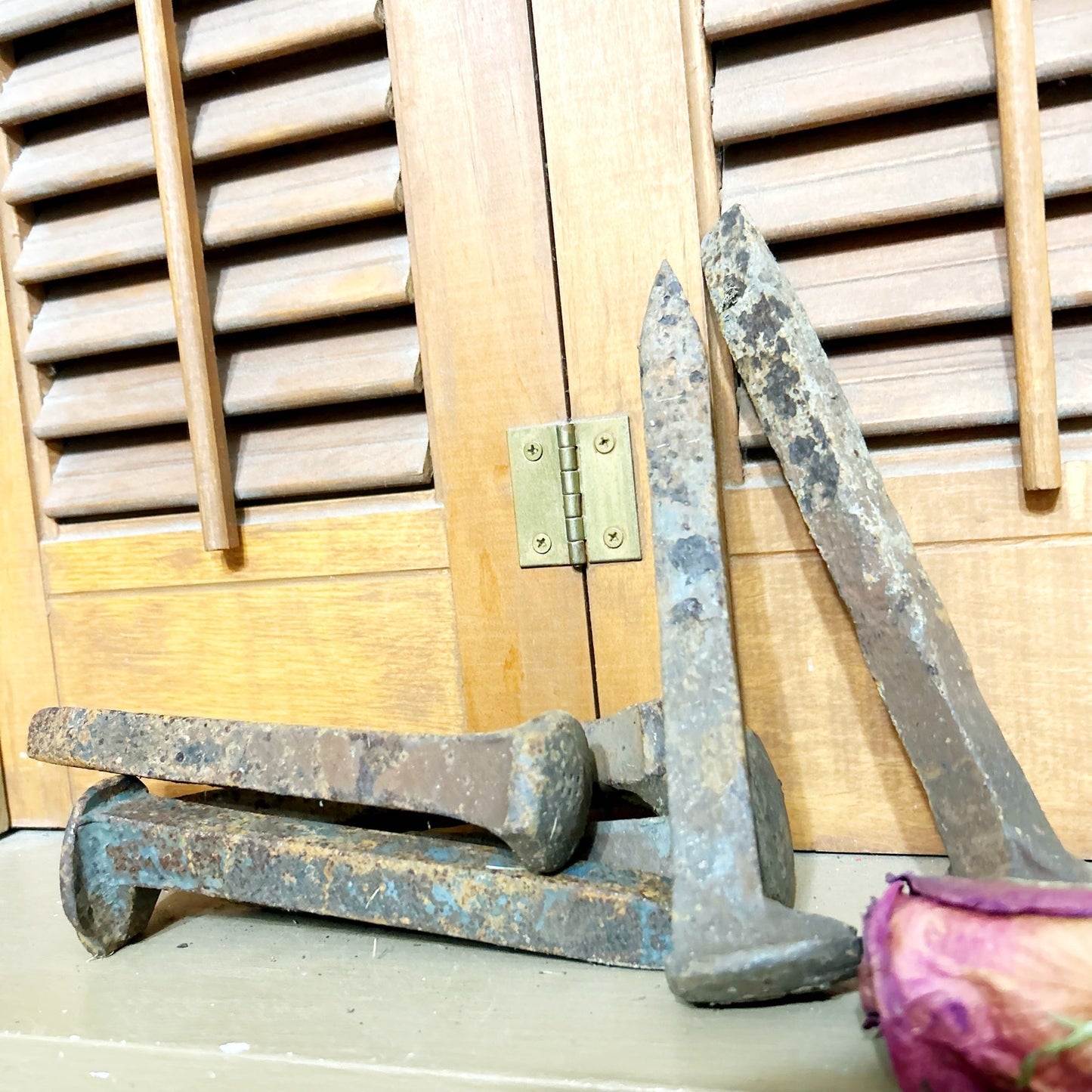 Railroad Spike ( rusty crusty )