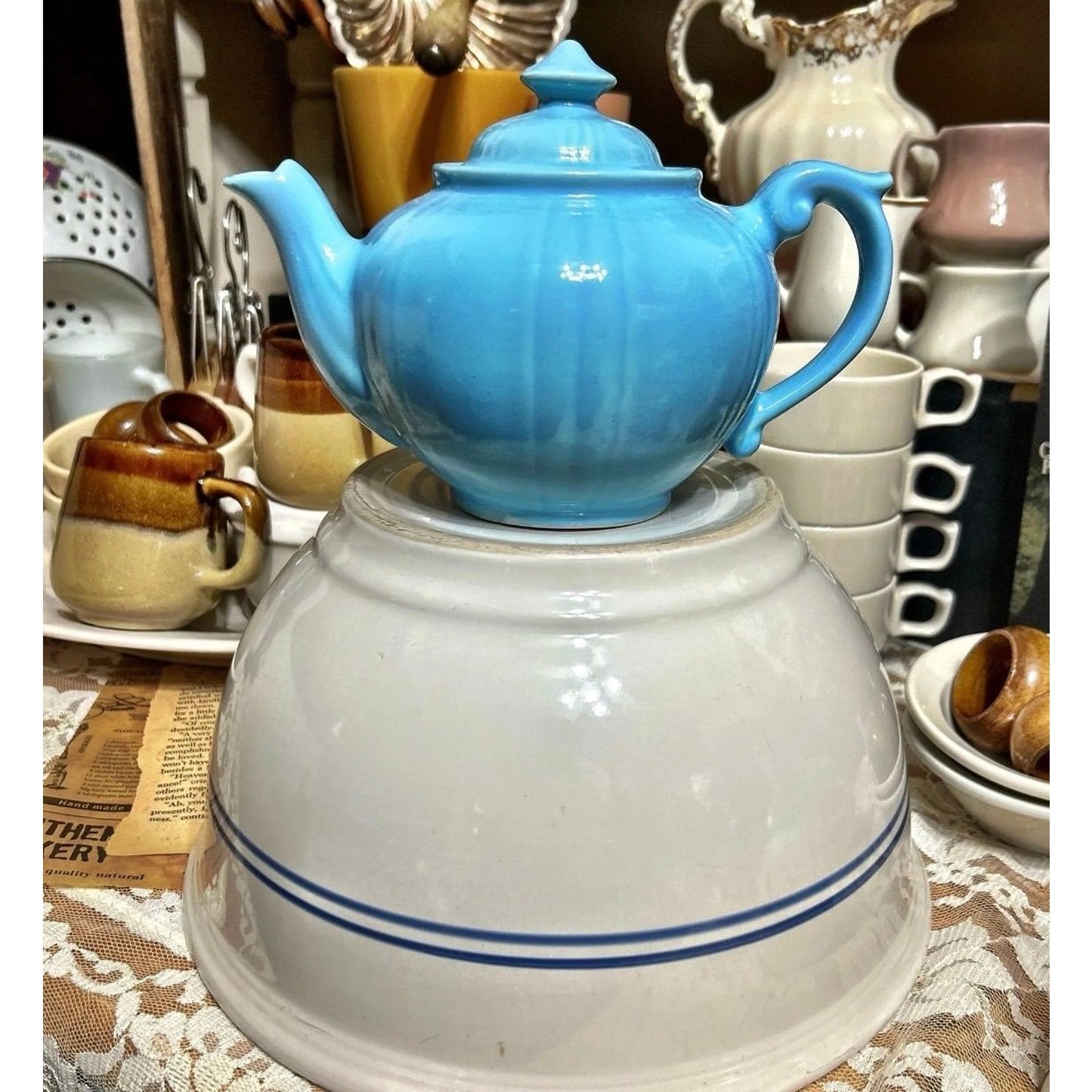 Dalton Sky Blue Teapot