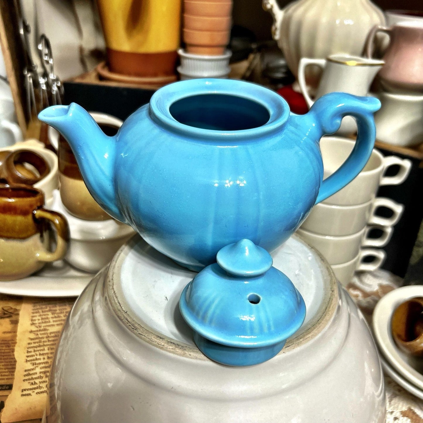 Dalton Sky Blue Teapot