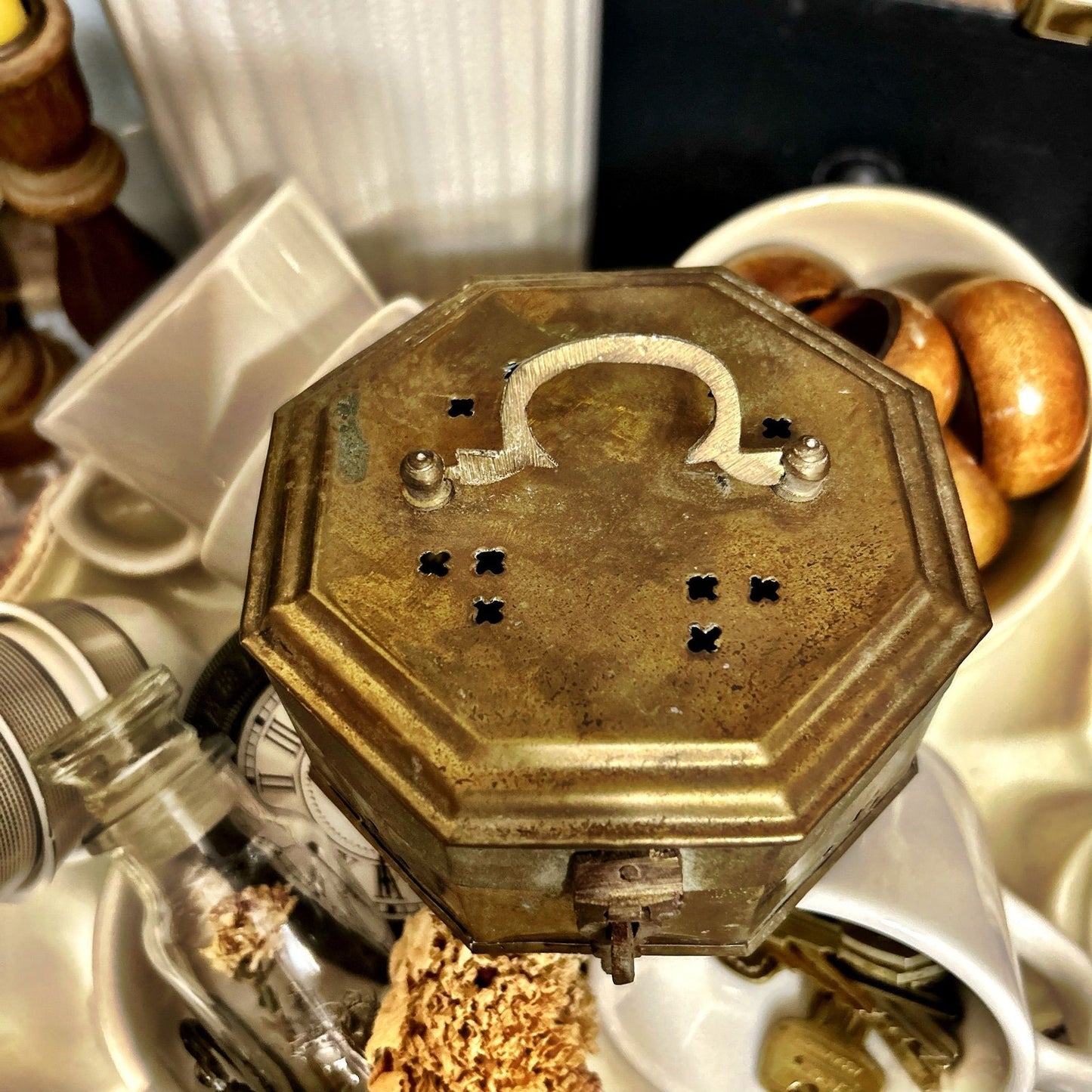 Brass Cricket Box
