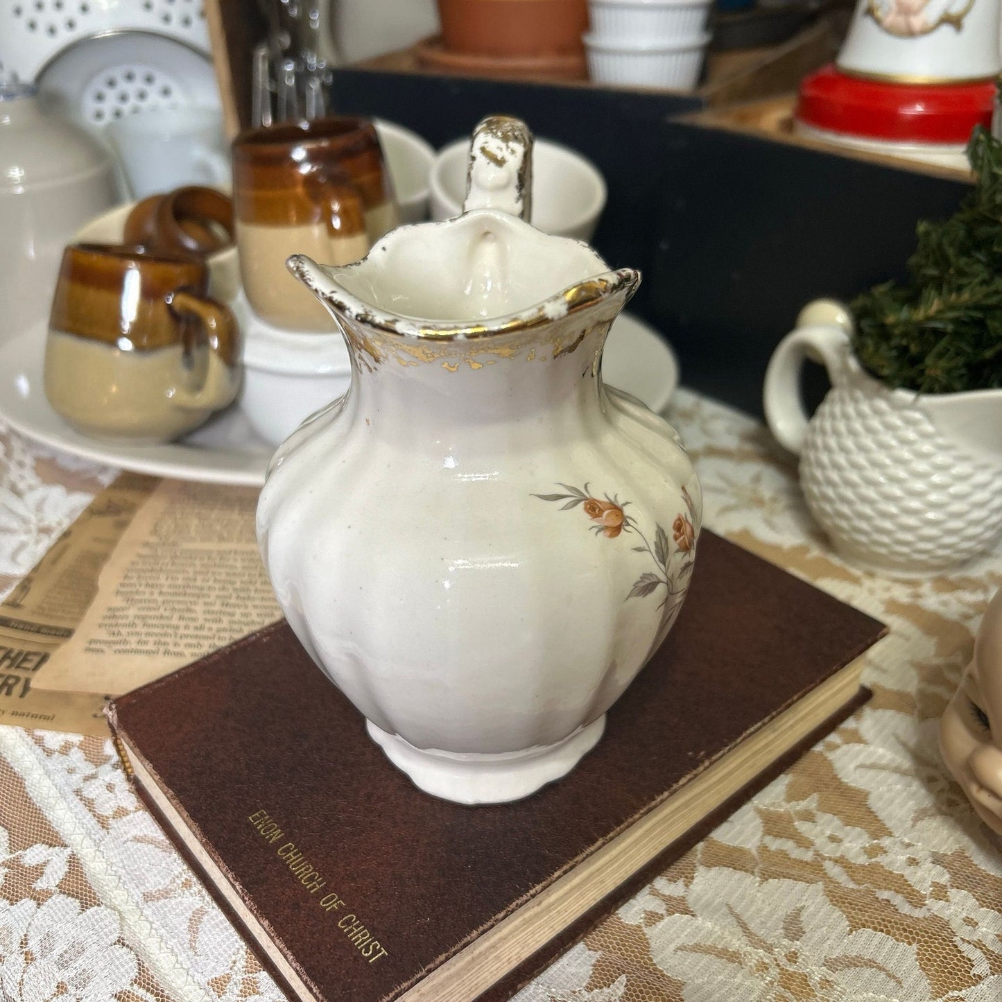 Transfer Ware Pitcher