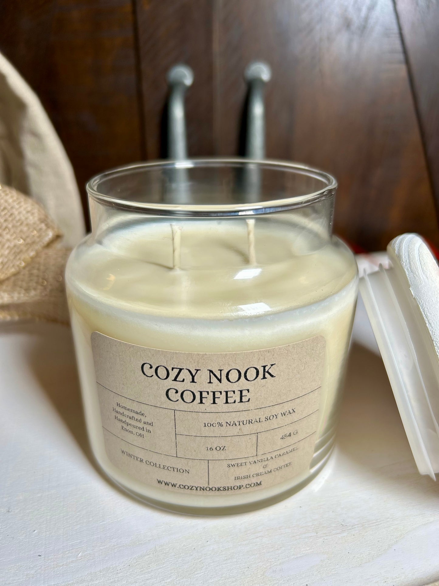 Cozy Nook Coffee 16oz Candle