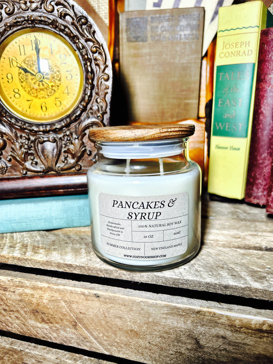Pancakes & Syrup 16oz Candle